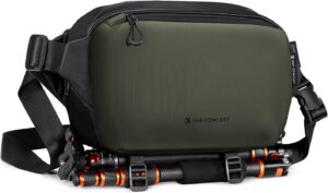 K&F CONCEPT Camera Sling Bag Crossbody Bag Waterproof Camera Shoulder Backpack DSLR/SLR/Mirrorless Camera Case